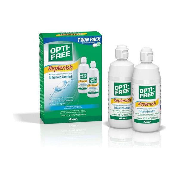 Pack of 2 Opti-Free Replenish Multi-Purpose Contact Lens