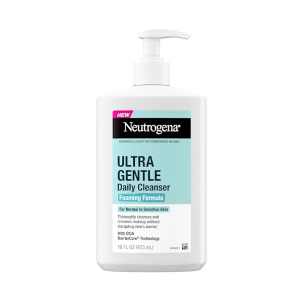Neutrogena Ultra Gentle Foaming Facial Cleanser 16oz. Bottle