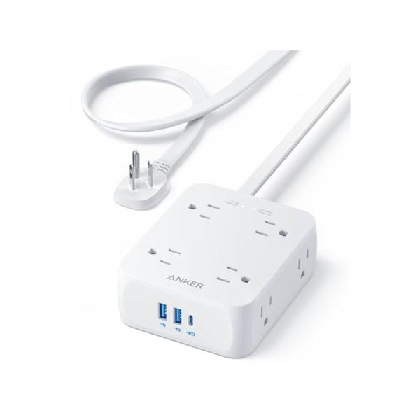Anker Surge Protector Flat Plug Power Strip