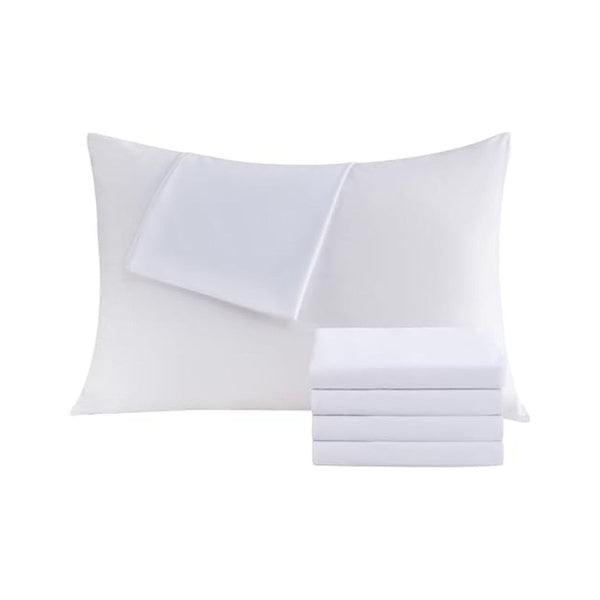 4 Pack Queen Microfiber Pillowcases with Envelope Closure