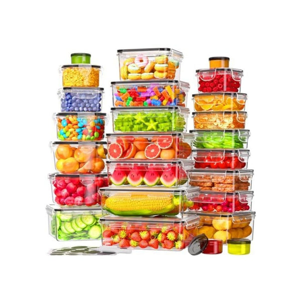 25 Food Storage Containers With Lids Airtight