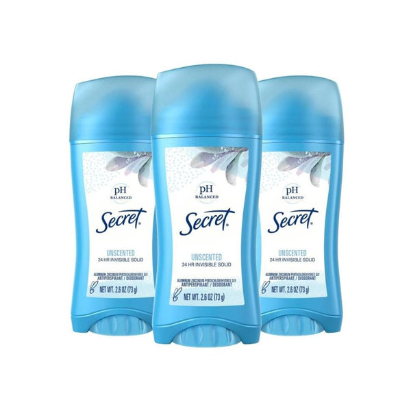 3-Pack Secret Antiperspirant and Deodorant for Women