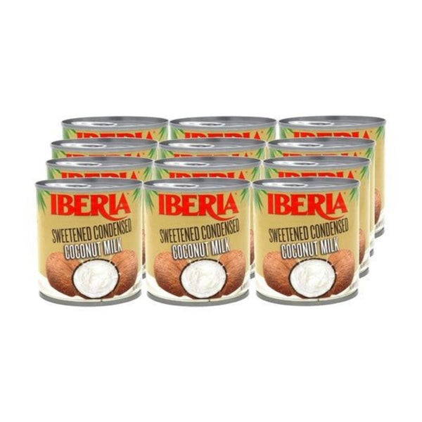 12 Cans Iberia Sweetened Condensed Coconut Milk