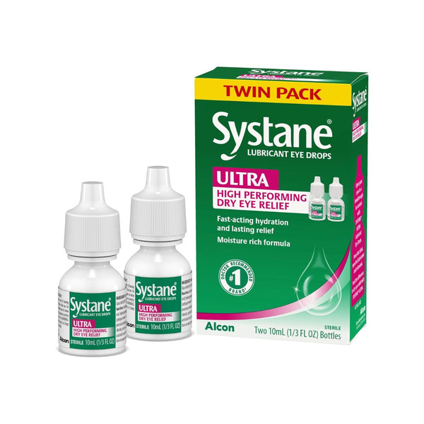 2-Pack Systane Ultra Lubricant Eye Drops