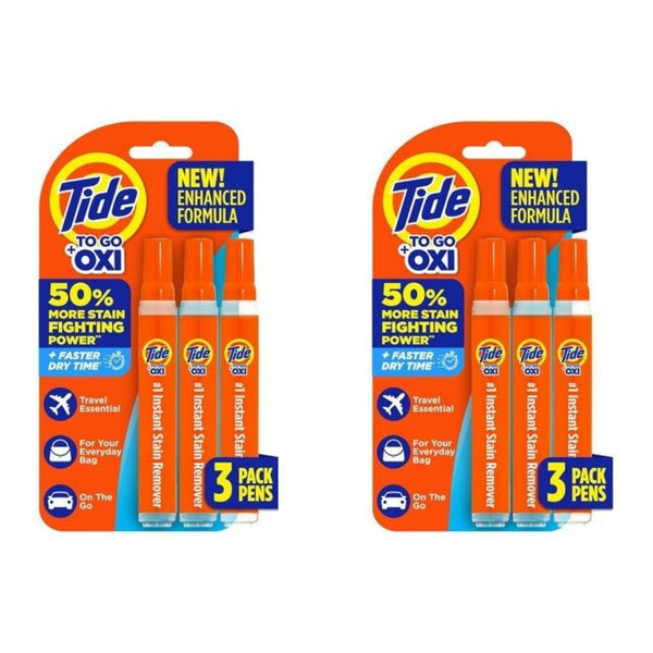 6 Tide To Go Instant Stain Remover Pens