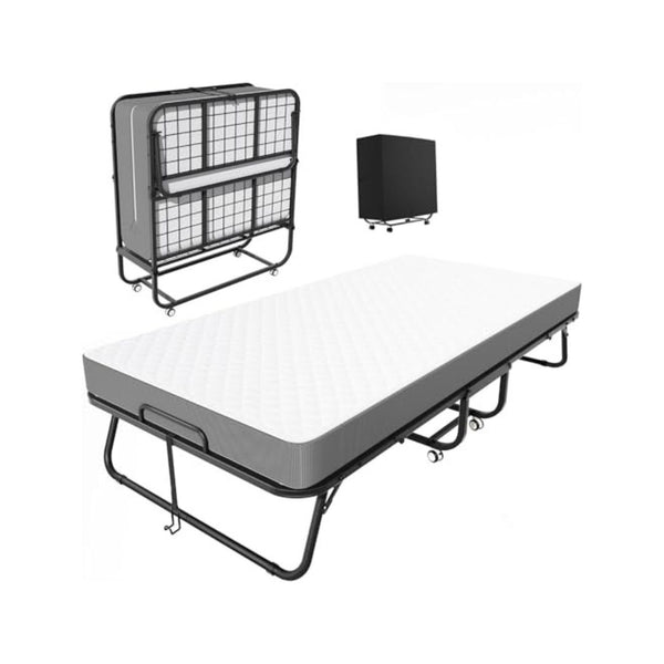 75"x31" Folding Bed with Mattress