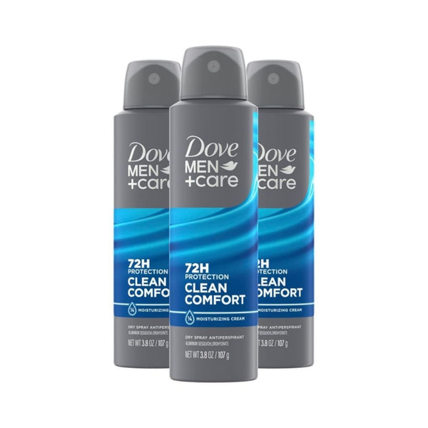 3-Count Dove Men+Care Antiperspirant Dry Spray Deodorant