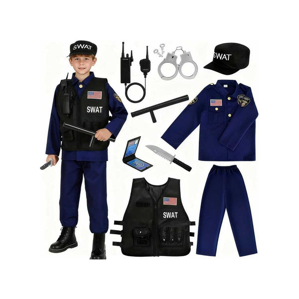 Kids SWAT Police Costume