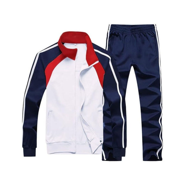 Men's Athletic Running Tracksuit Set (Multiple Colors)