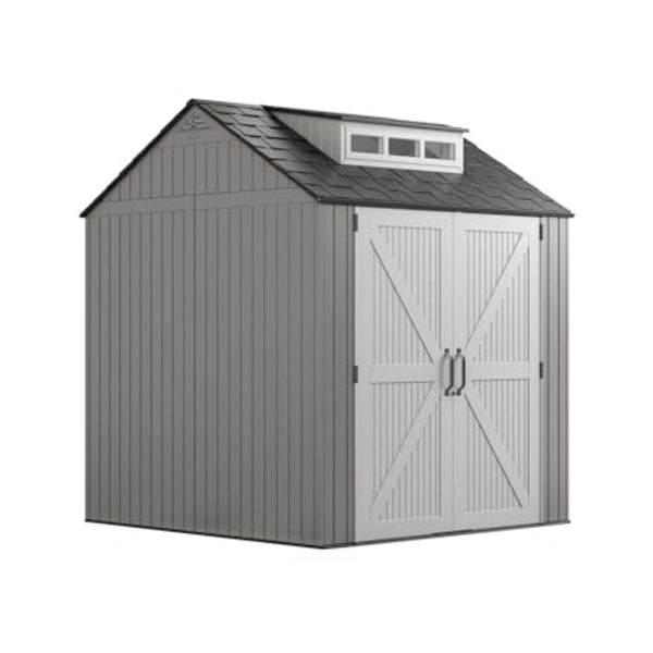 Rubbermaid Resin Outdoor 7'x7' Storage Shed