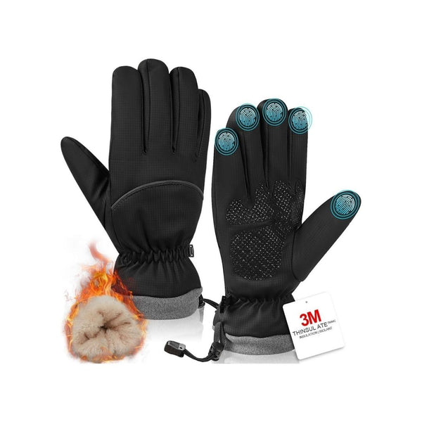 Winter Waterproof Gloves, 10 Fingers Touch Screen