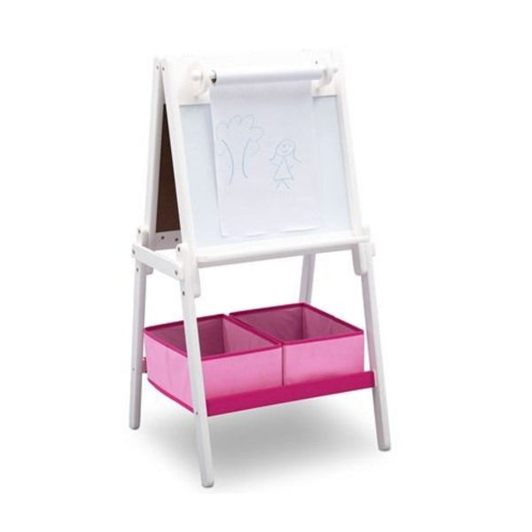Delta Children MySize Kids Double-Sided Storage Easel