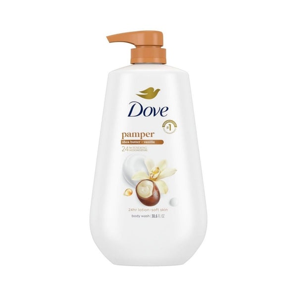 Dove Body Wash with Pump 30.6 oz  (3 Scents)