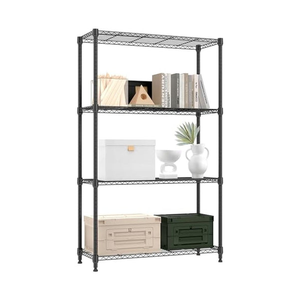 1000 lb Heavy Duty 4-Tier Metal Storage Shelf