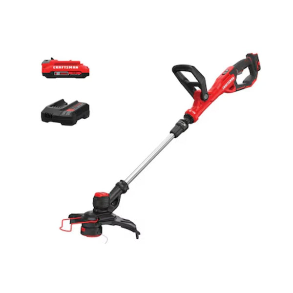 Craftsman Electric Trimmer With Battery + Charger