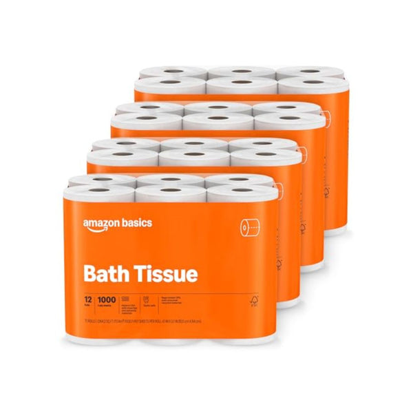 48 Rolls Amazon Basics Toilet Paper