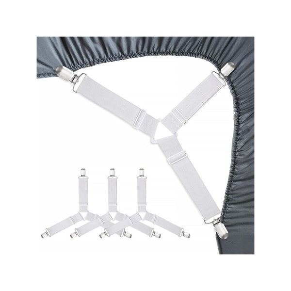 Set of 4 Bed Sheet Fasteners