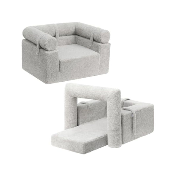 Kids 2-in-1 Flip Detachable Bolster Sofa