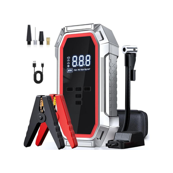 Jump Starter with Air Compressor