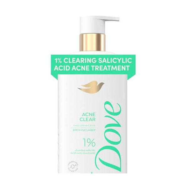 Dove Acne Clear Body Wash 18.5 oz