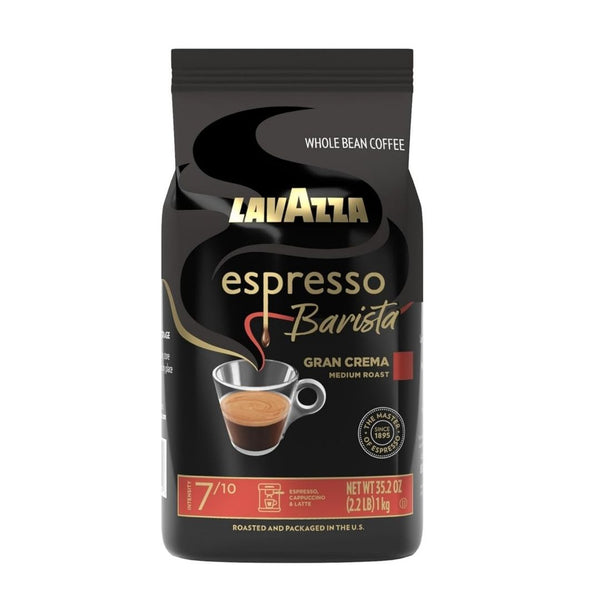 Lavazza Espresso Barista Gran Crema Whole Bean Coffee Blend