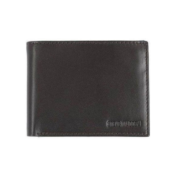 Steve Madden Men's Slim Leather Wallet