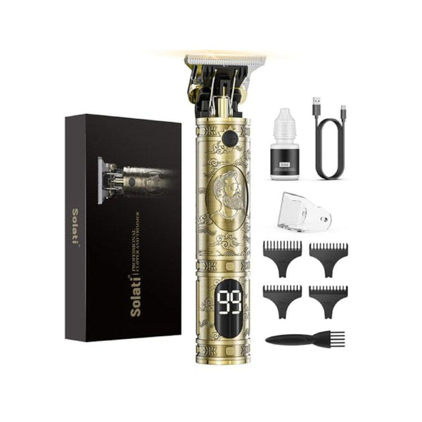 Cordless LCD Rechargeable Hair Clippers and Trimmer