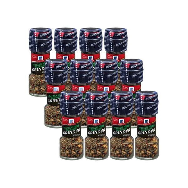 12 Pack of McCormick Grinder Italian Herb Seasoning