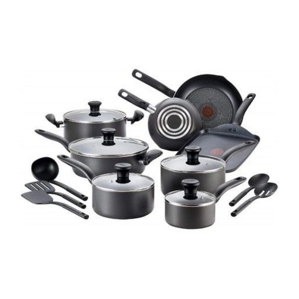 18 Piece T-fal Initiatives Nonstick Cookware Set