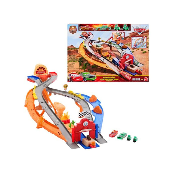 Disney Pixar Cars Lightning McQueen Race Track Playset