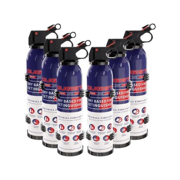 6 ABC Fire Extinguishers