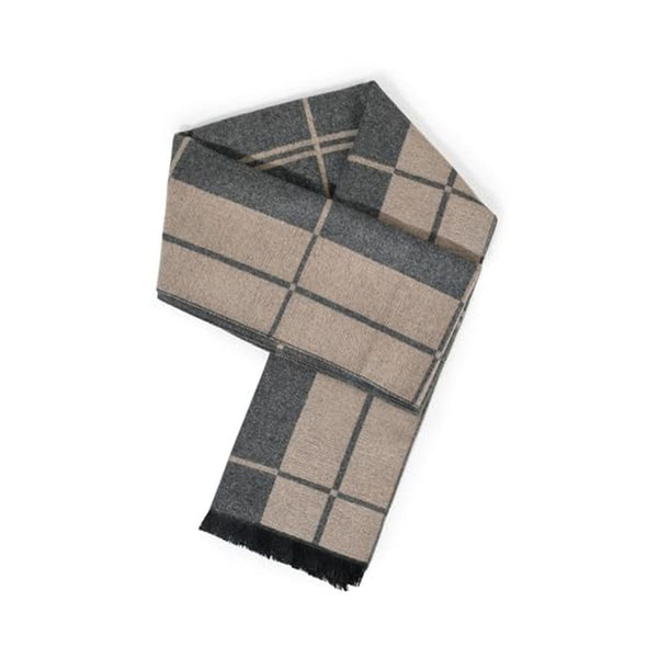 Cashmere Feel Plaid Winter Scarf (8 Styles)