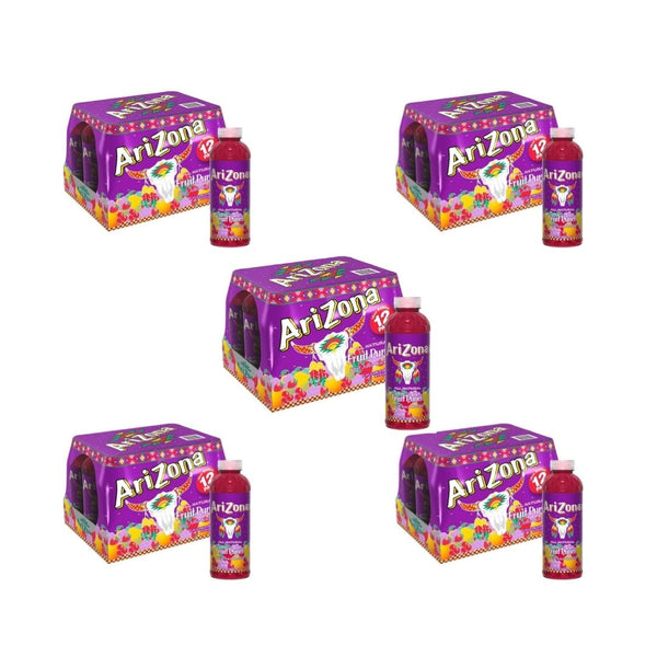 60 Bottles of AriZona Fruit Punch - Fruit Juice Cocktail