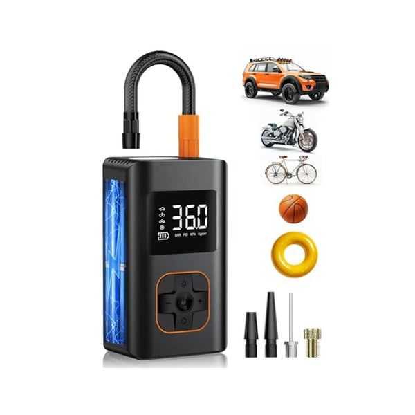 Cordless 150 PSI Portable Tire Inflator Air Compressor