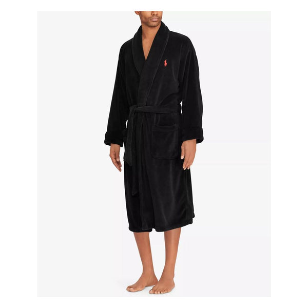 Polo Ralph Lauren Men’s Microfiber Plush Shawl Collar Robe