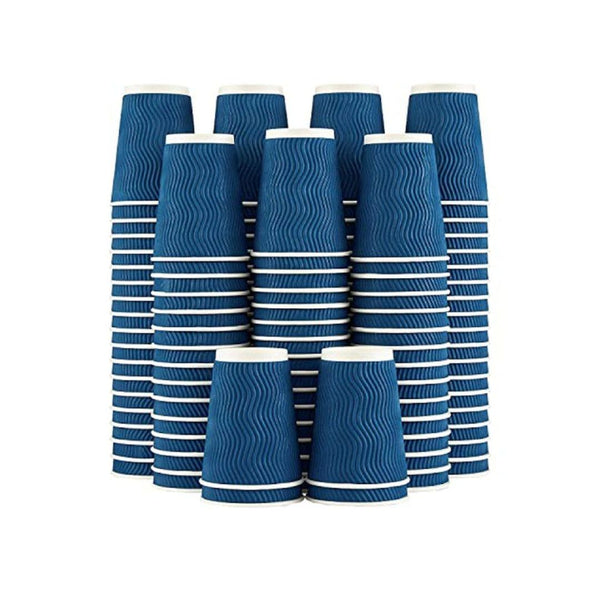 120 Pack 12 oz Insulated Disposable Coffee Cups