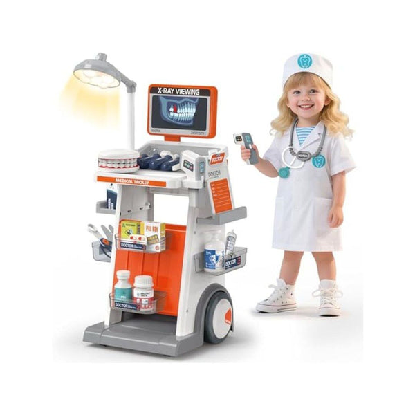 29 Piece Toddler Doctor and Dentist Playset