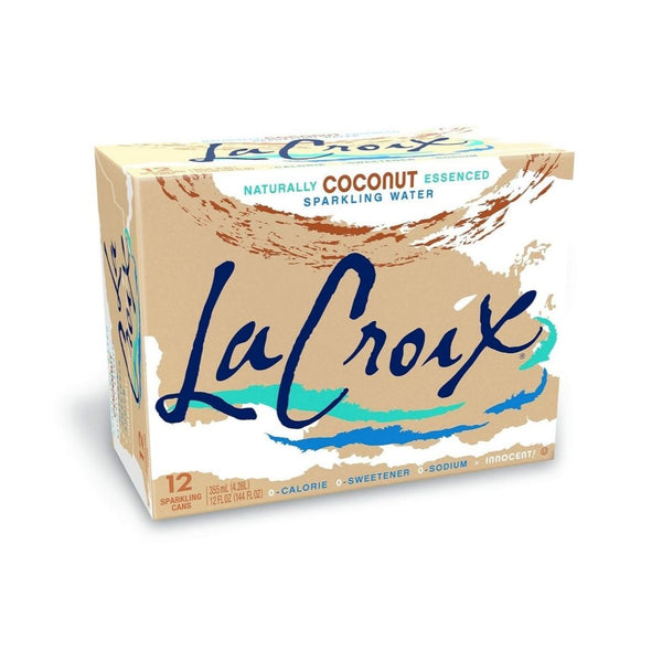 12 Cans of La Croix, Water Sparkling Coconut