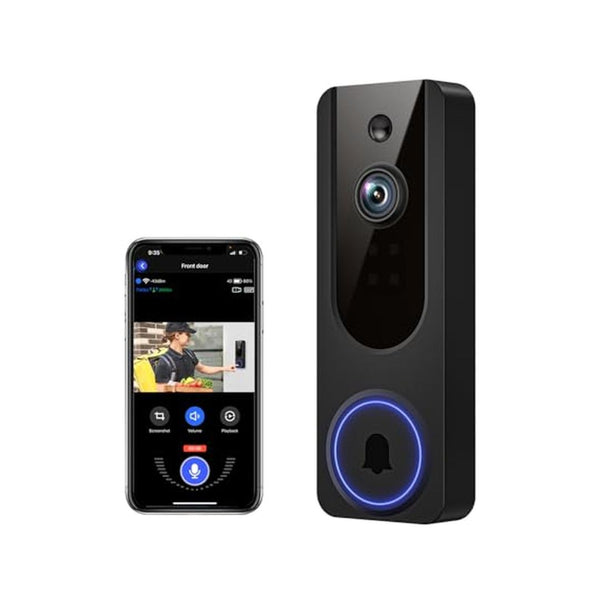 1080p Wireless Battery Video Doorbell Camera