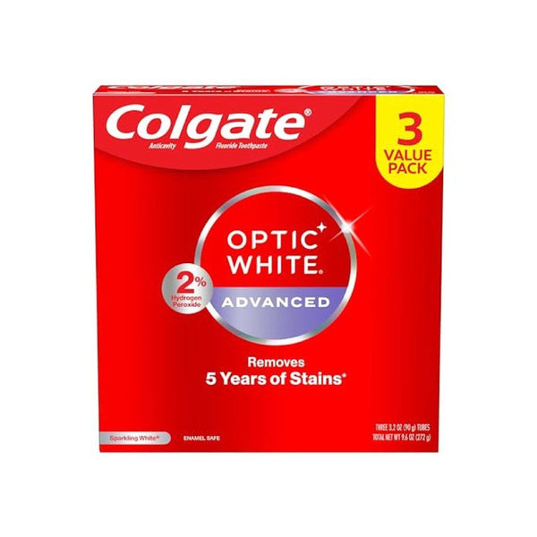 3 Pack Colgate Optic White Whitening Toothpaste