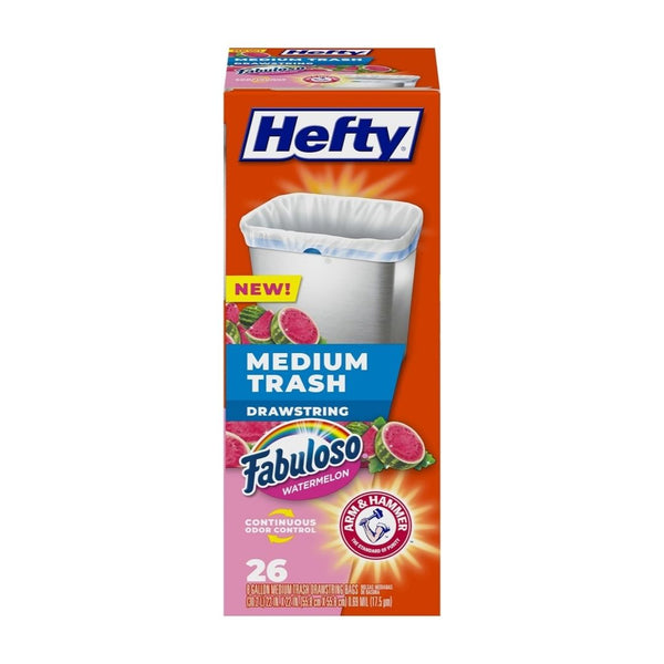 26-Count 8-Gallon Hefty Medium Trash Bags