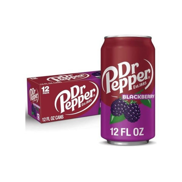 36 Cans Dr. Pepper Blackberry