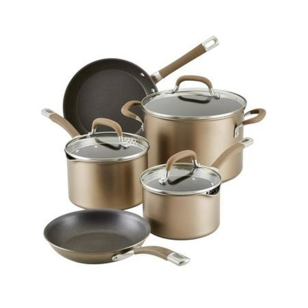 8-Piece Circulon Hard Anodized Nonstick Cookware Set