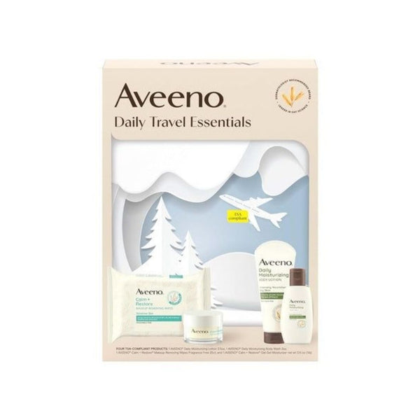 Aveeno Daily Travel Essentials Gift Set