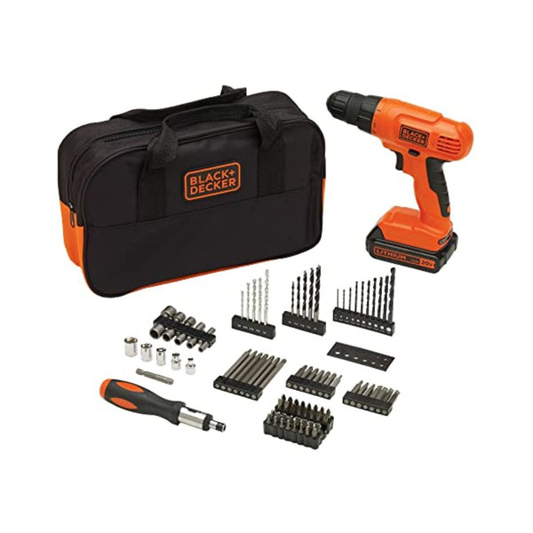 BLACK+DECKER 20V MAX 100 Piece Cordless Drill Driver Kit