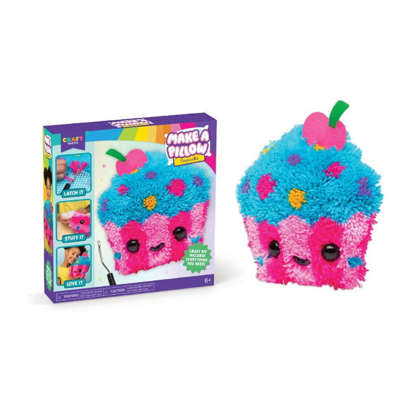 LatchKits Cupcake Pillow Craft Kit