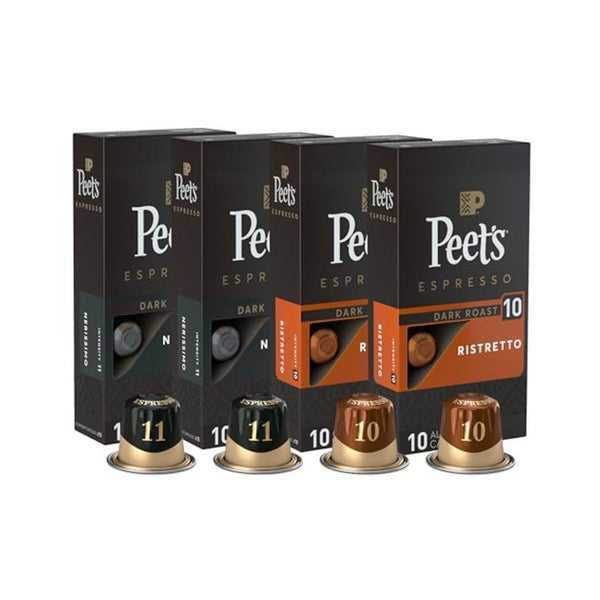 40 Pack Peet's Espresso Capsules