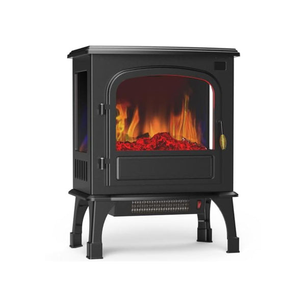 Sweetcrispy Freestanding Electric Fireplace Heater