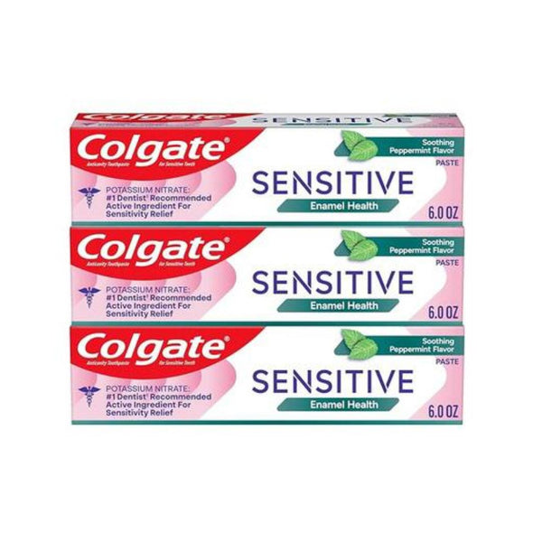 3 Pack Colgate Sensitive Enamel Health Toothpaste