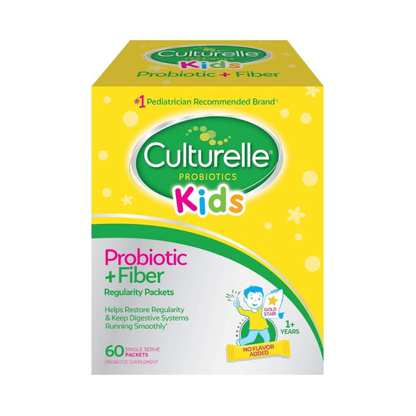 60 Count Culturelle Kids Probiotic + Fiber Packets